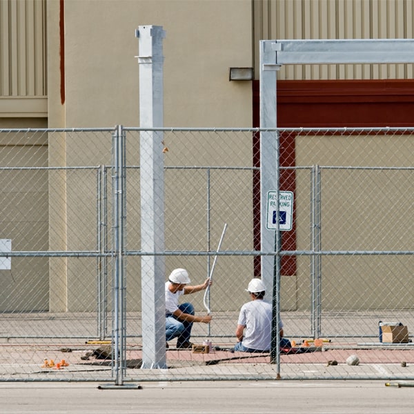 how long can i lease the temporary fence for my construction site or event in Tarzana CA